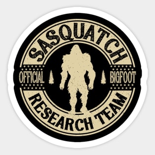 Bigfoot Research Team Sticker